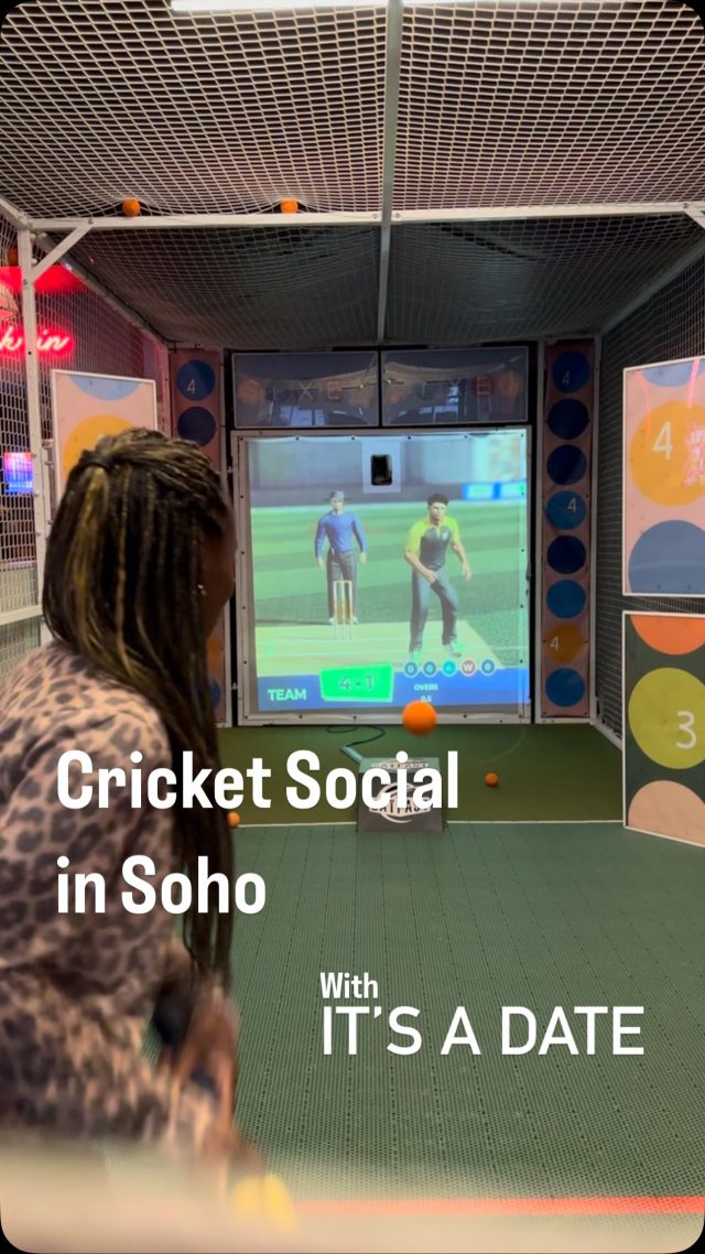 Our first Cricket Social in Soho was a bowl-out success — from smooth swings to smoother conversations, this one really hit the sweet spot.

New date? 11th of July… 

#ItsADate #CricketSocial #SohoNights #SinglesEventsLondon #MeetNewPeople #RealConnections