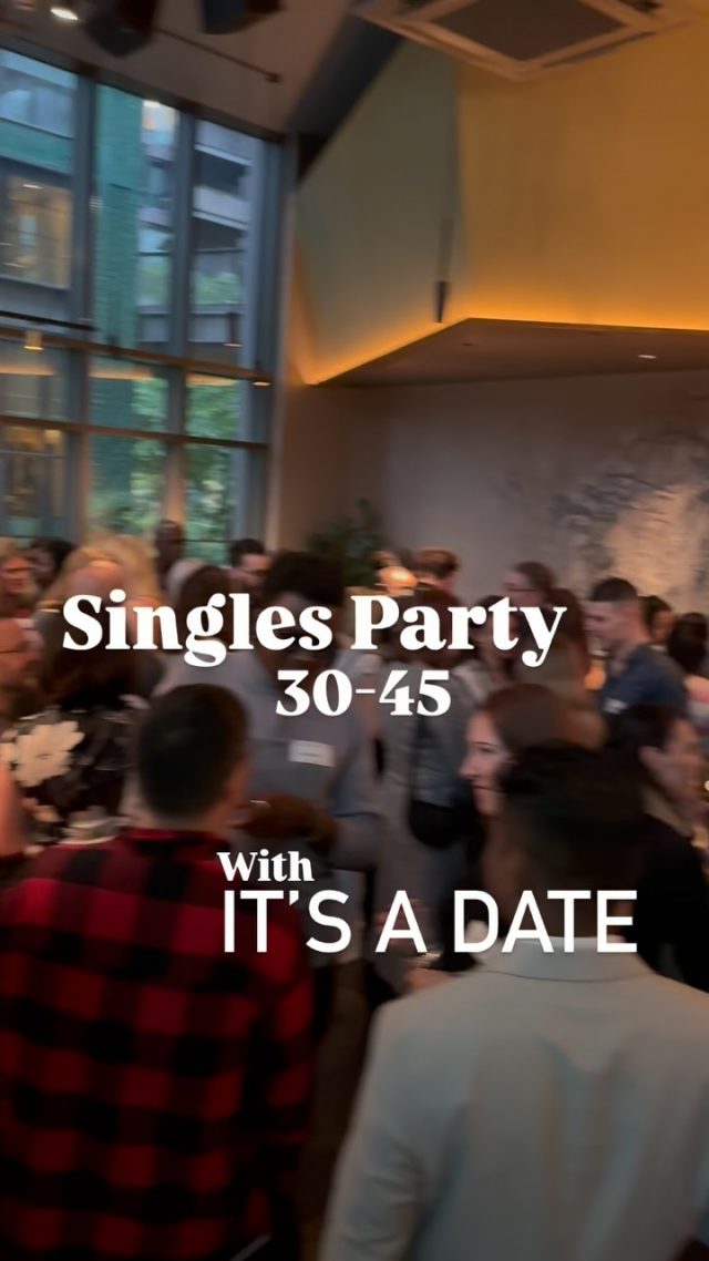 5 Reasons to join our Singles Parties…
	1.	We host events by age group — because dating should feel right.
	2.	No one’s left behind — good vibes only, our hosts make sure of it.
	3.	Real stories, real sparks — yep, heaps of success stories (and counting).
	4.	The best venues — always well connected, great value, and comfortable.
	5.	A team that cares (and knows how to throw a party).

Ready to try something different? This is your sign. 

🎟️ Book via the link in bio

#ItsADate #SinglesParty #LondonDating #MeetNewPeople #RealConnections #DatingEvents #SingleAndSocial