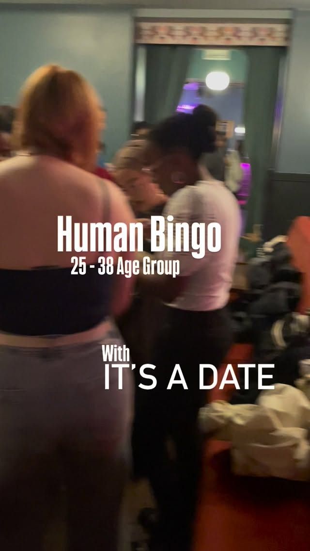 BINGO! 🎉

You’ll be shouting bingo during the event… and maybe again after you match! 😉

Human Bingo is all about fun, flirty challenges and unexpected connections — it’s dating without the awkwardness, and with a whole lot more laughter. 💛

🎟️ Check out upcoming events via the link in our bio!

#ItsADateLDN #HumanBingo #DatingEvents #LondonSingles #MeetNewPeople #RealConnections #SinglesInLondon